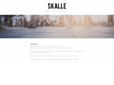 www.skalleshop.com snapshot