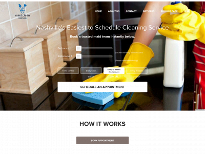 themaidclean.com snapshot