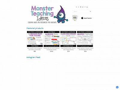 www.monsterteachingideas.net snapshot