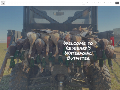 redbeardswaterfowl.com snapshot