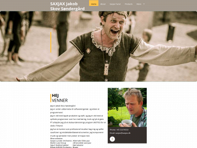 saxjax.dk snapshot