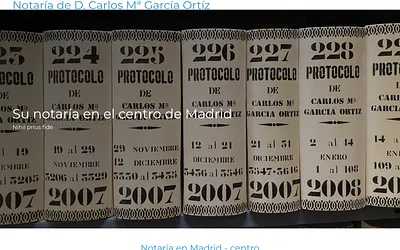 notariagarciaortizmadrid.com snapshot