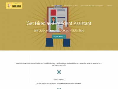 gethiredasaresidentassistant.com snapshot