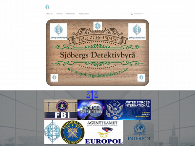 sjobergsdetektivbyra.se snapshot