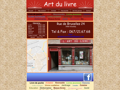 artdulivre.be snapshot