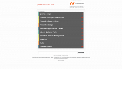 yosemiteriverrat.com snapshot