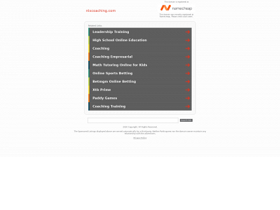 nlxcoaching.com snapshot