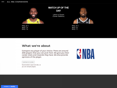 allnbacompares.weebly.com snapshot