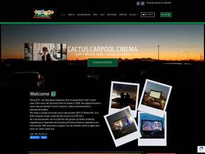 cactusdrivein.com snapshot