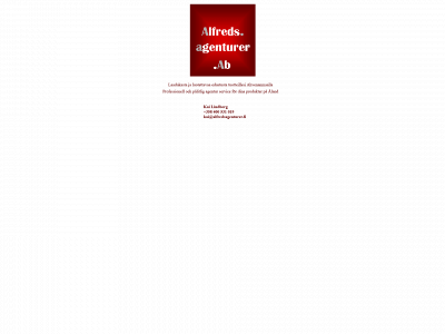 alfredsagenturer.fi snapshot