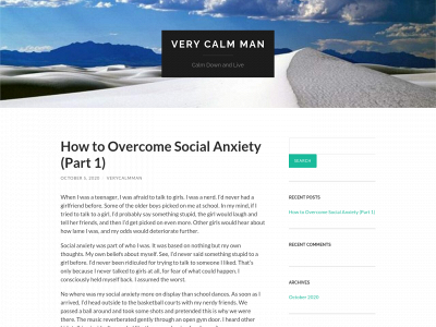 verycalmman.com snapshot