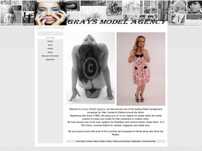 graysmodelagency.com snapshot