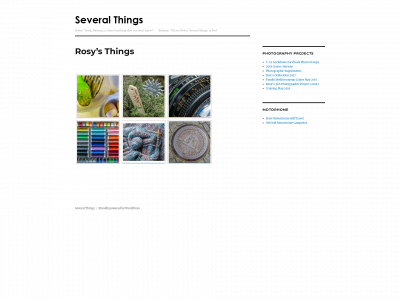 severalthings.co.uk snapshot