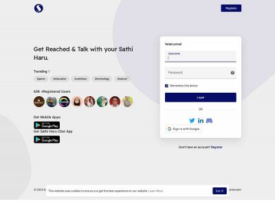 sathiharu.com snapshot