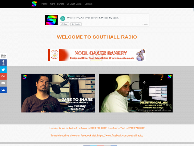 southallradio.com snapshot