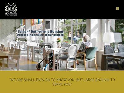 maplebridgeconstruction.com snapshot