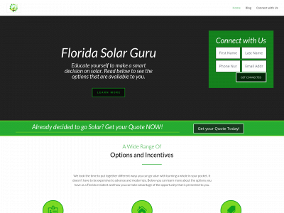 floridasolarguru.com snapshot