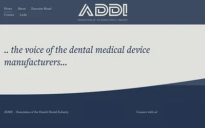 associationofthedanishdentalindustry.dk snapshot