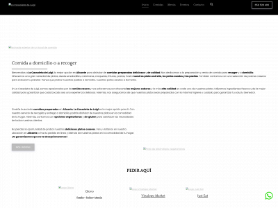 www.lacassoletadeluigi.es snapshot