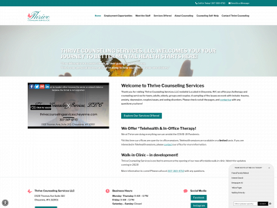 thrivecounselingservicescheyenne.com snapshot