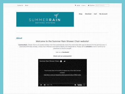 summerrainshowerchair.com snapshot