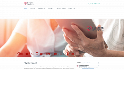 suburbanhospice.org snapshot