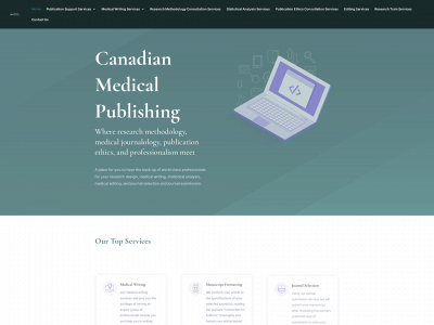 canadianmedicalpublishing.ca snapshot