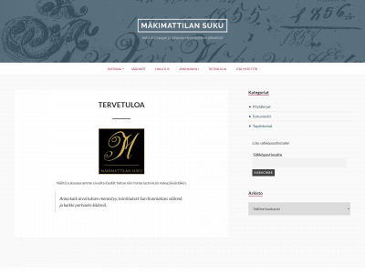 makimattila.net snapshot