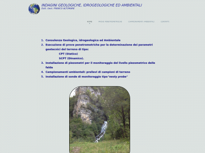 indaginigeologiche.com snapshot