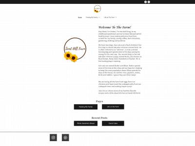 sand-hillfarm.com snapshot