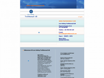trafikkonsult.com snapshot