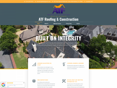 www.atfroofing.com snapshot