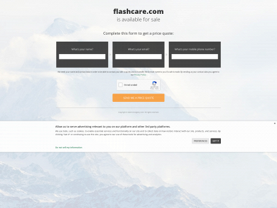 flashcare.com snapshot