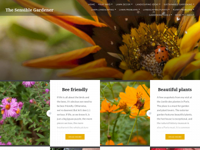 thesensiblegardener.com snapshot