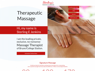 sterlingtherapeuticmassage.com snapshot