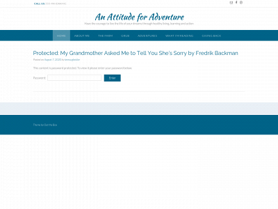anattitudeforadventure.com snapshot