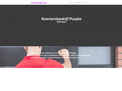 koeriersbedrijfpurple.nl snapshot