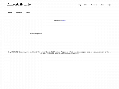 exxentrik.com snapshot