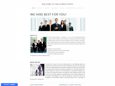 www.askconsultants.in snapshot