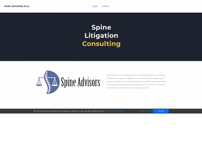 spineadvisors.com snapshot