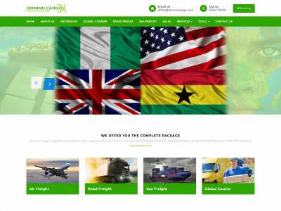 dominocargo.com snapshot