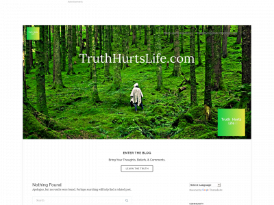 truthhurtslife.com snapshot