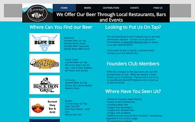 slowdriftbrewery.com snapshot