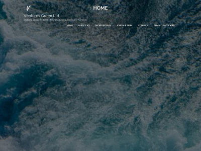 venturesgreen.org snapshot