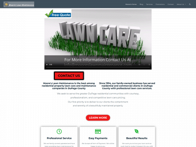 mooreslawnmaintenance.com snapshot