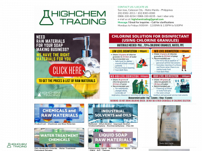 www.highchemtrading.com snapshot