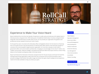 rollcallstrategy.com snapshot