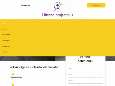 uitzendprojectplus.nl snapshot