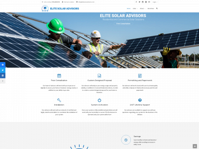 elitesolaradvisors.com snapshot