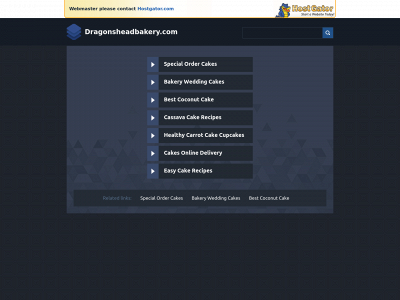 dragonsheadbakery.com snapshot